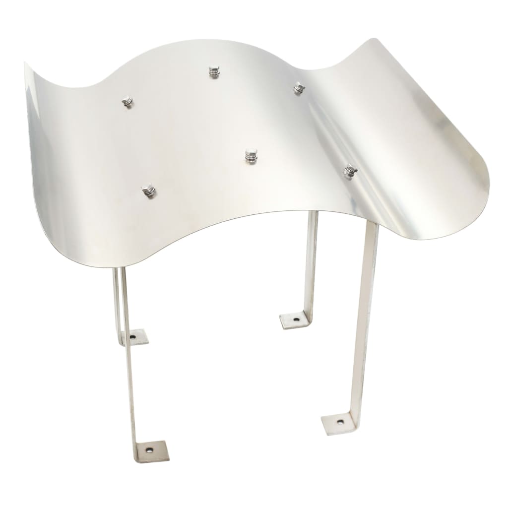 Komínová Stříška Nerezová Ocel Stříbrná