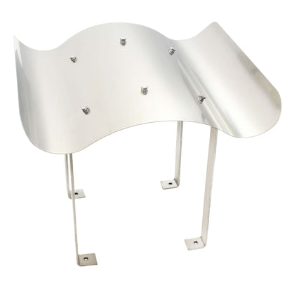 Komínová Stříška Nerezová Ocel Stříbrná