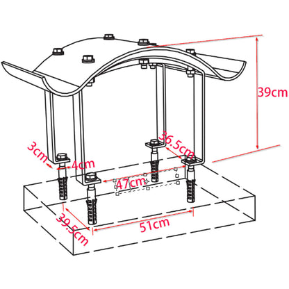 Komínová Stříška Nerezová Ocel Stříbrná