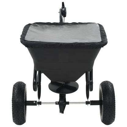 Tažné Rozmetadlo Soli Pvc A Ocel 125 X 74 X 79 Cm 45 L