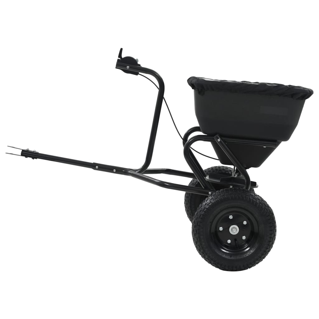 Tažné Rozmetadlo Soli Pvc A Ocel 125 X 74 X 79 Cm 45 L
