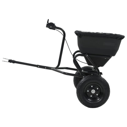Tažné Rozmetadlo Soli Pvc A Ocel 125 X 74 X 79 Cm 45 L