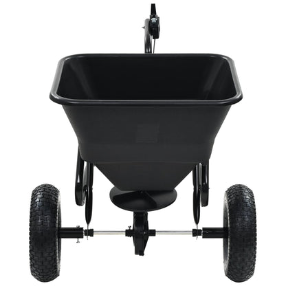 Tažné Rozmetadlo Soli Pvc A Ocel 125 X 74 X 79 Cm 45 L