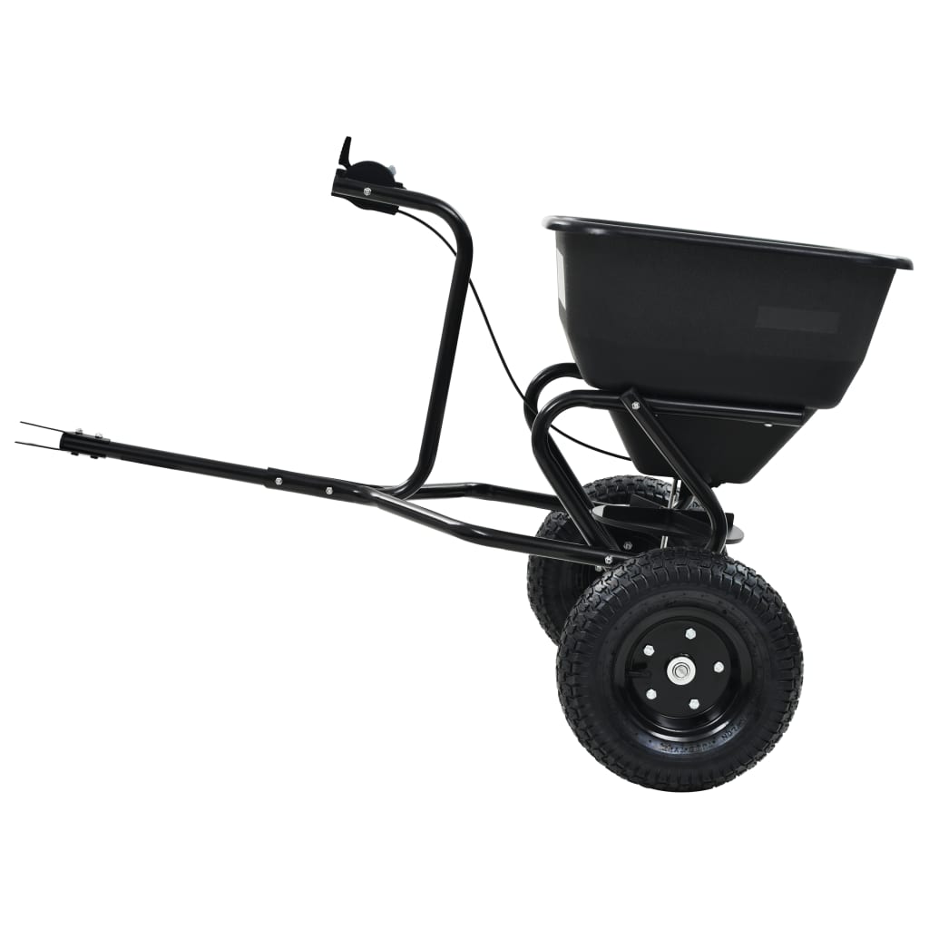 Tažné Rozmetadlo Soli Pvc A Ocel 125 X 74 X 79 Cm 45 L