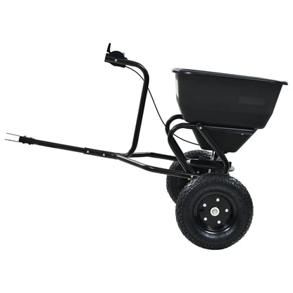 Tažné Rozmetadlo Soli Pvc A Ocel 125 X 74 X 79 Cm 45 L