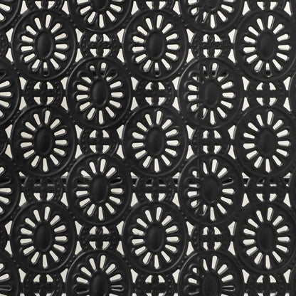 Skládací Konferenční Stolek Vintage Kovový Černý 100X50X45 Cm