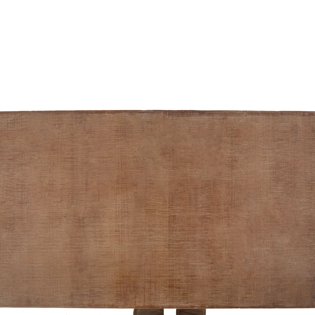 Konferenční Stolek Z Masivní Jedle 91 X 51 X 38 Cm Hnědý