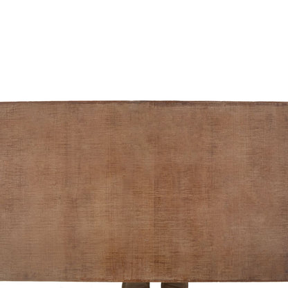 Konferenční Stolek Z Masivní Jedle 91 X 51 X 38 Cm Hnědý