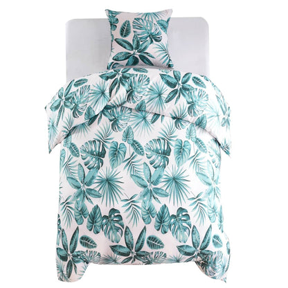 Sada Peřin  Leaves Green 140X200/60X70 Cm