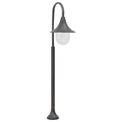 Zahradní Sloupová Lampa E27 120 Cm Hliník