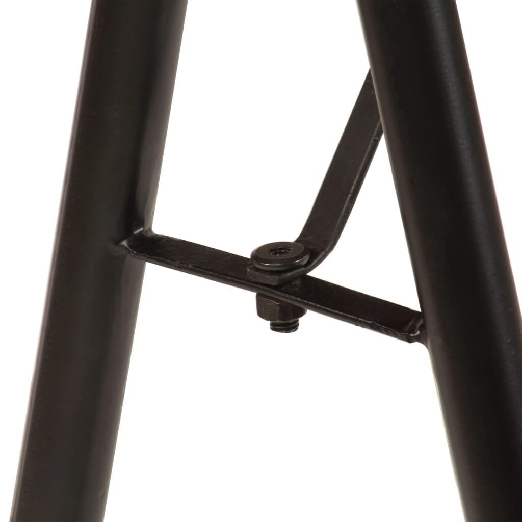 Konzolový Stolek Z Masivního Mangovníku 80 X 40 X 75 Cm Tmavě Šedá