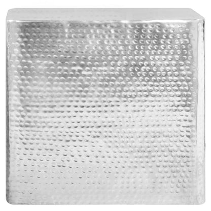 Konferenční Stolky 2 Ks Stříbrné Hliníkové