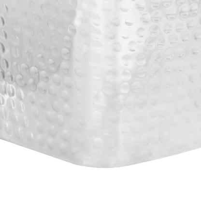 Konferenční Stolky 2 Ks Stříbrné Hliníkové