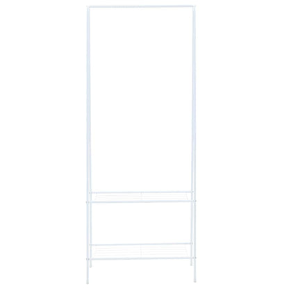 Věšák Na Oblečení 59 X 35 X 150 Cm Bílý