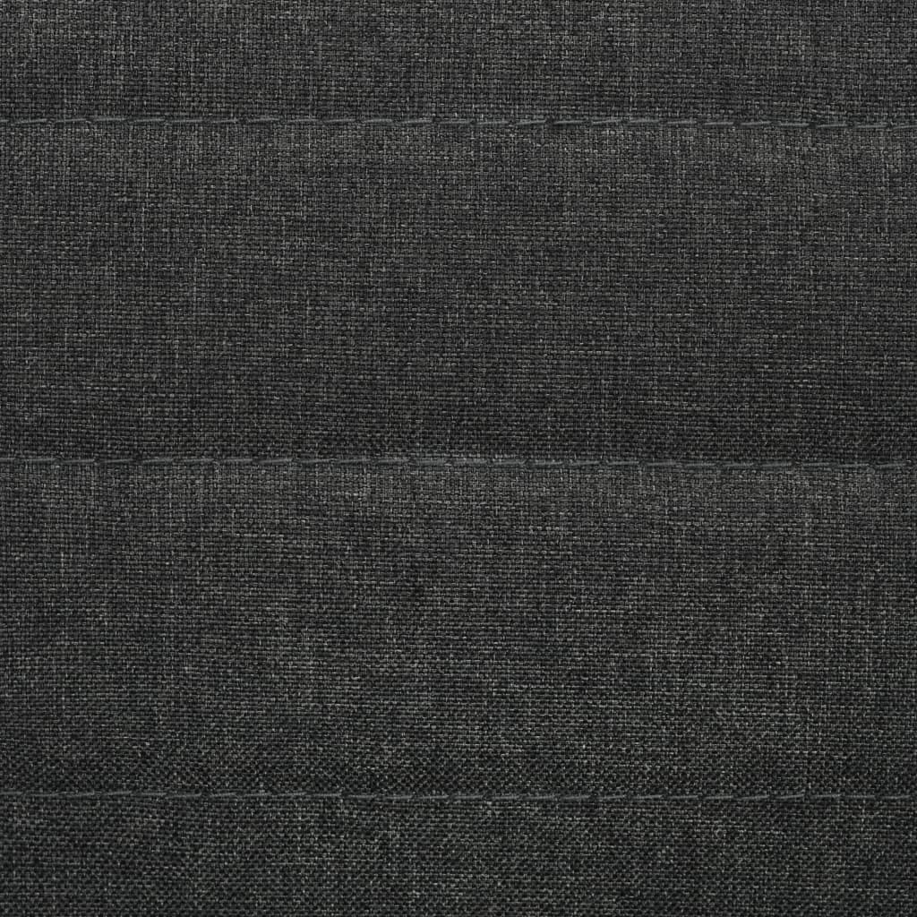 Jídelní Židle 2 Ks Tmavě Šedé Textil