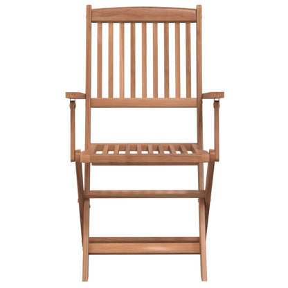 5Dílný Skládací Zahradní Jídelní Set Masivní Akáciové Dřevo