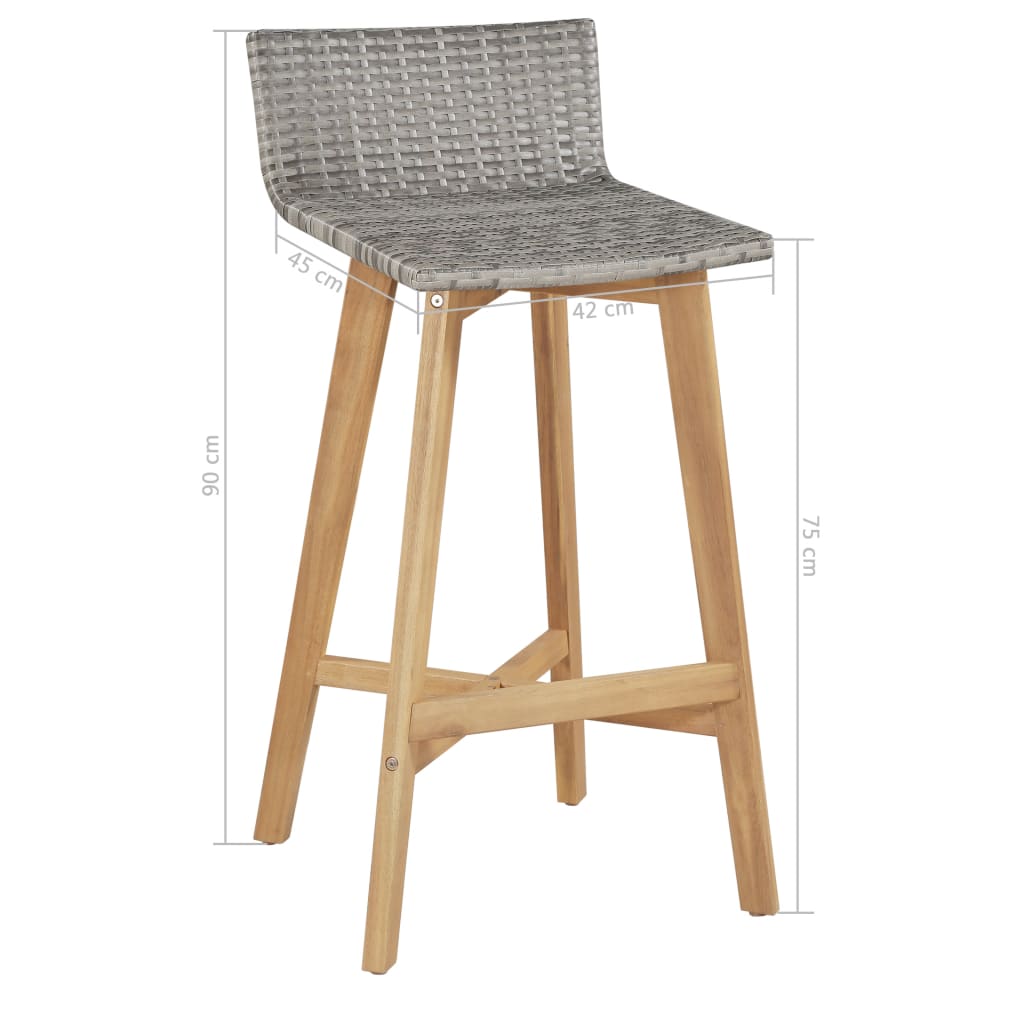 5Dílný Zahradní Jídelní Set Masivní Akáciové Dřevo