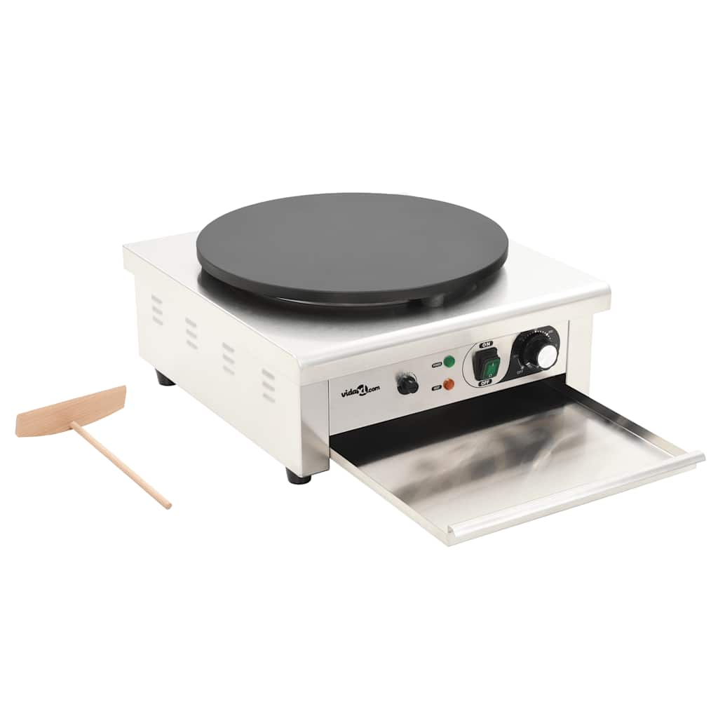 Elektrický Palačinkovač S Výsuvným Zásobníkem 40 Cm 3000 W