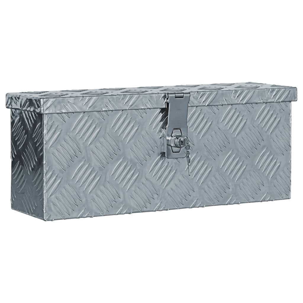 Hliníkový Box 61,5 X 26,5 X 30 Cm Stříbrný