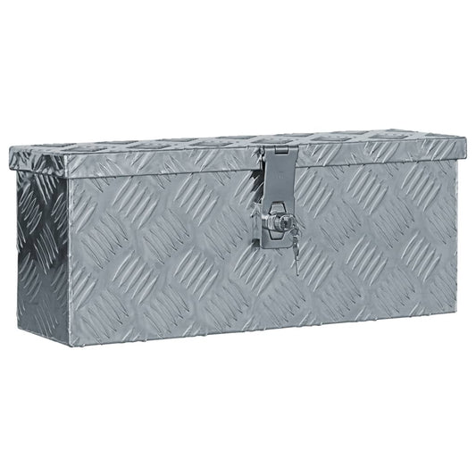 Hliníkový box 48,5 x 14 x 20 cm stříbrný