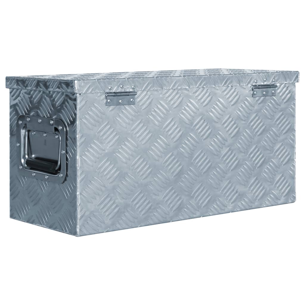 Hliníkový Box 61,5 X 26,5 X 30 Cm Stříbrný