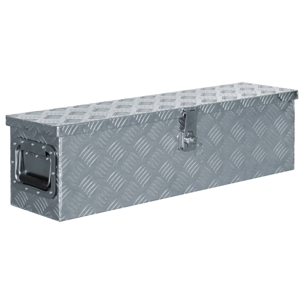 Hliníkový Box 61,5 X 26,5 X 30 Cm Stříbrný