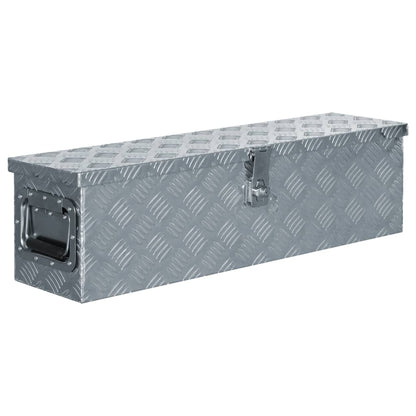 Hliníkový Box 61,5 X 26,5 X 30 Cm Stříbrný