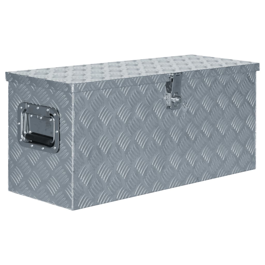 Hliníkový Box 61,5 X 26,5 X 30 Cm Stříbrný