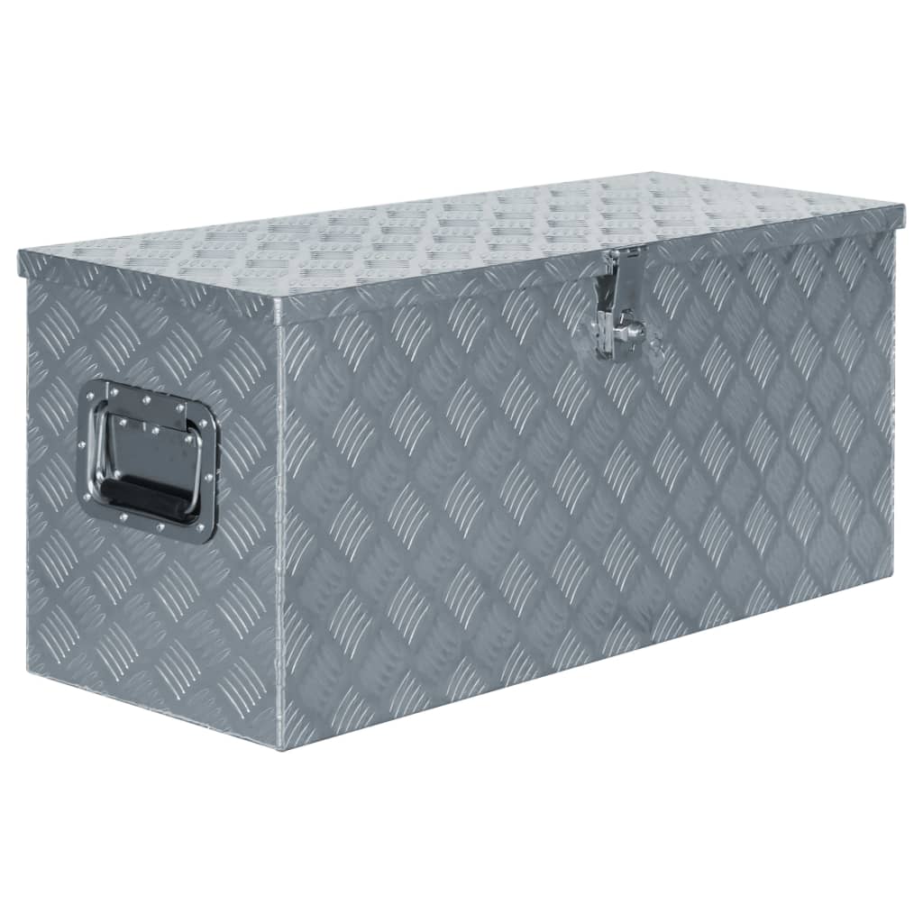 Hliníkový Box 61,5 X 26,5 X 30 Cm Stříbrný