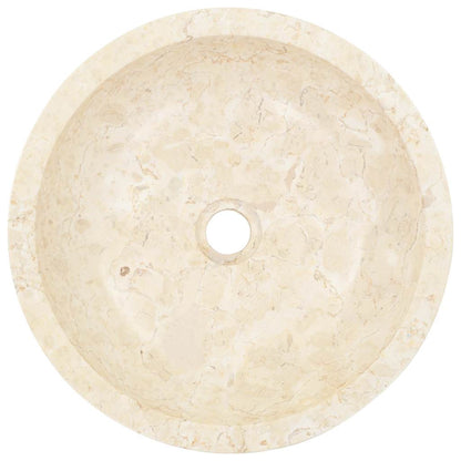 Umyvadlo 40 X 12 Cm Mramor Krémové