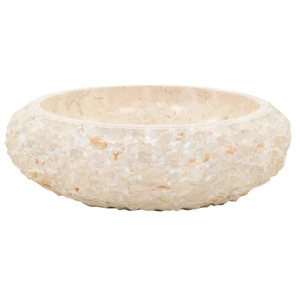 Umyvadlo 40 X 12 Cm Mramor Krémové