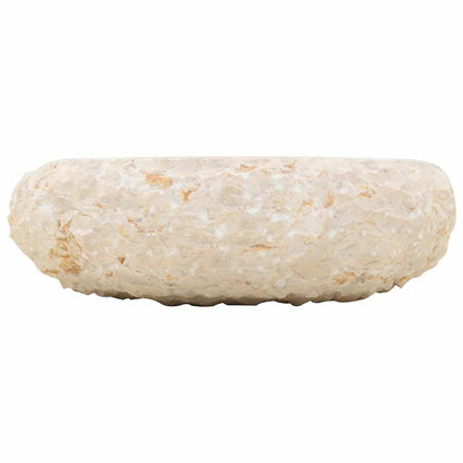 Umyvadlo 40 X 12 Cm Mramor Krémové