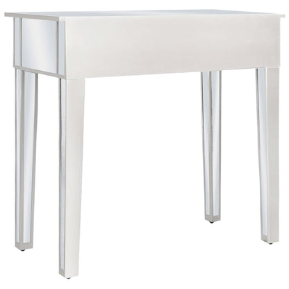 Zrcadlový Toaletní Stolek Se Stoličkou Mdf A Sklo