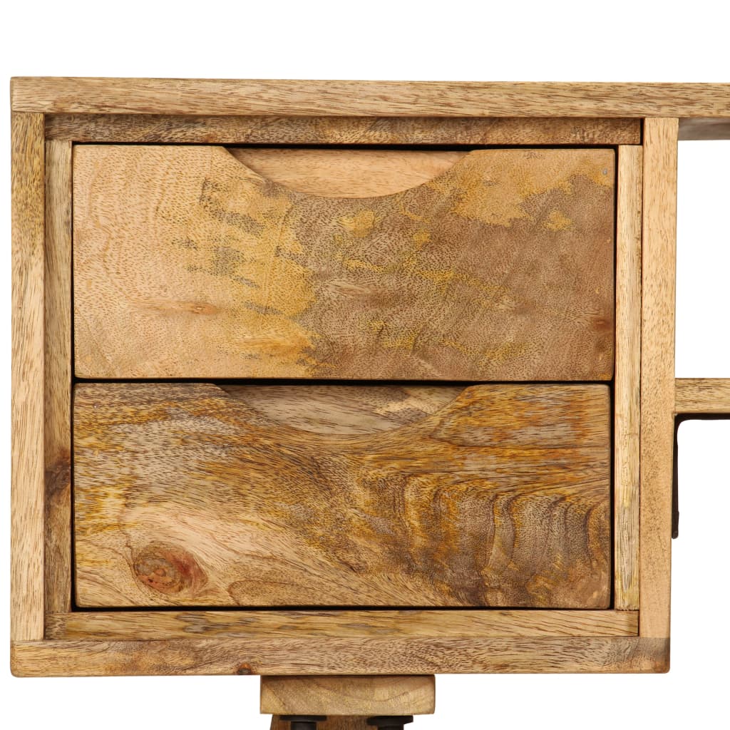 Psací Stůl Z Masivního Mangovníkového Dřeva 115 X 47 X 76 Cm