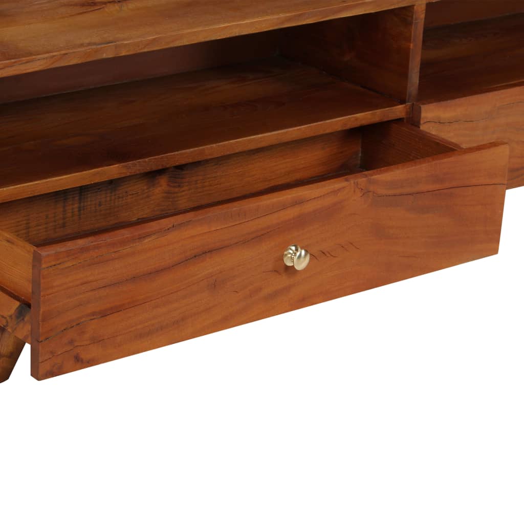 Tv Stolek 140 X 30 X 40 Cm Masivní Recyklované Dřevo