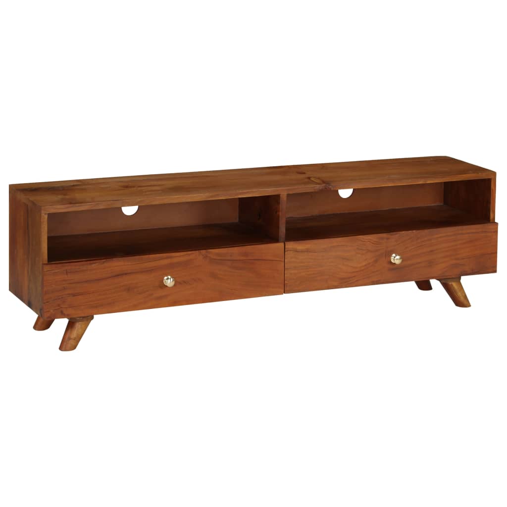 Tv Stolek 140 X 30 X 40 Cm Masivní Recyklované Dřevo