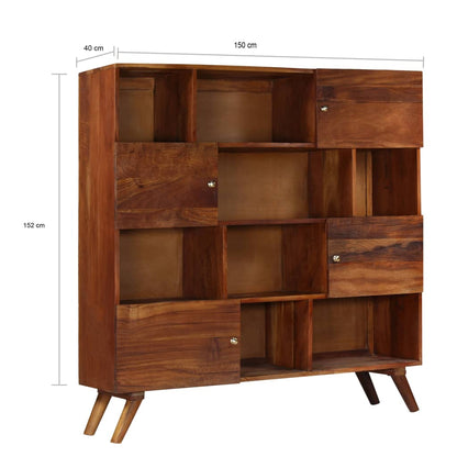 Komoda 150 X 40 X 152 Cm Masivní Recyklované Dřevo