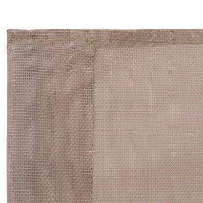 4Dílná Zahradní Sedací Souprava Textil A Ocel Taupe