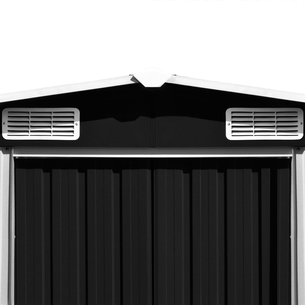 Zahradní Domek Kovový Antracitový