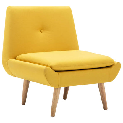 Křeslo Žluté Textil