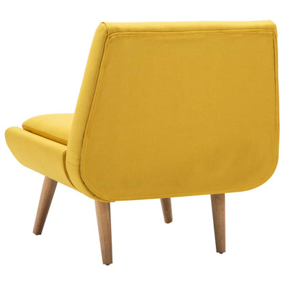 Křeslo Žluté Textil
