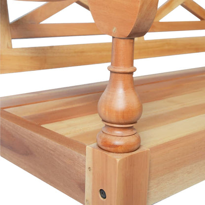 Židle Batavia 2 Ks Světle Hnědé Masivní Mahagonové Dřevo