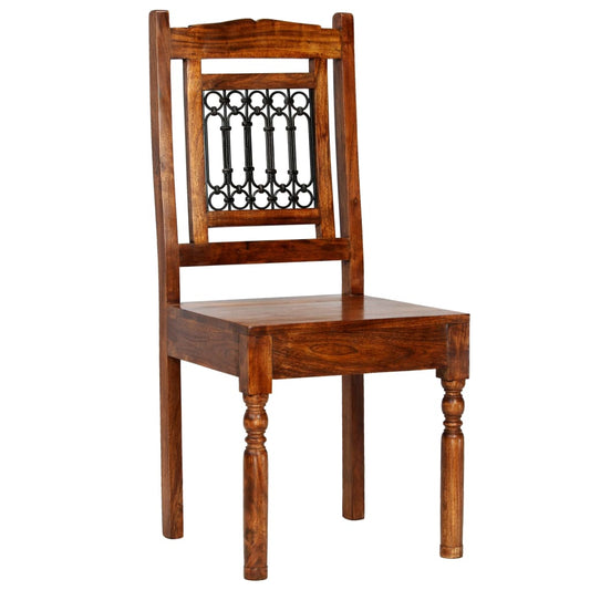 Jídelní Set 5 Kusů Masivní Akáciové Dřevo