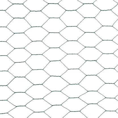 Pletivo Ke Kurníku Ocel Pvc Vrstva 25 X 1,2 M Zelené Zelená