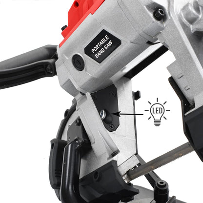 Přenosná Pásová Pila S Pouzdrem Ocel