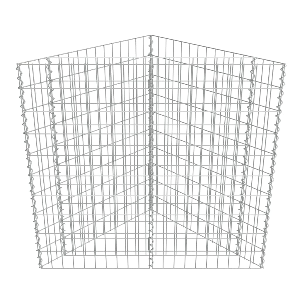 Gabionový Vyvýšený Záhon Pozinkovaná Ocel