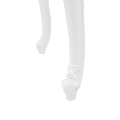 Jídelní Stůl 179 X 89 X 81 Cm Vysoký Lesk Bílý