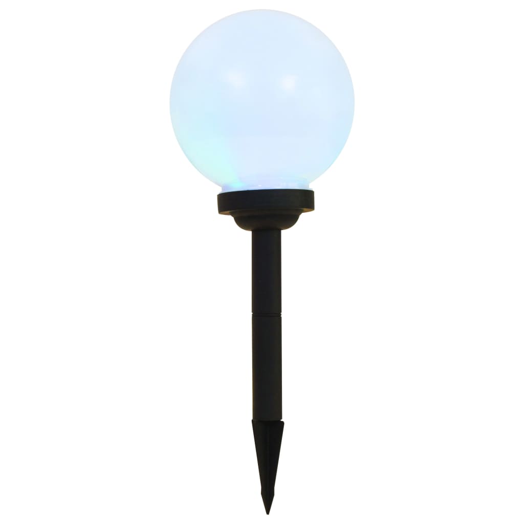 Zahradní Solární Lampy 3 Ks Led Kulovité Rgb