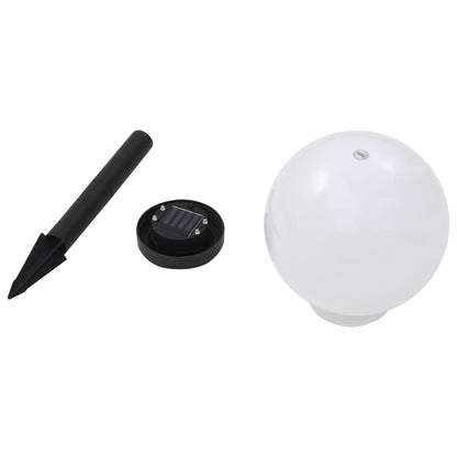 Zahradní Solární Lampy 3 Ks Led Kulovité Rgb