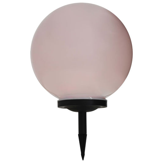 Zahradní Solární Lampa Led Kulovitá Rgb